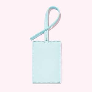 NEW STONEY CLOVER LANE textured luggage tag in sky